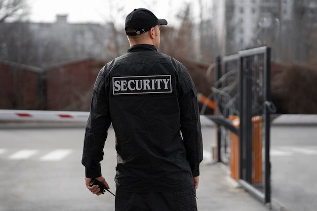 Nethaji Security & Housekeeping Services – Professional security guard on duty